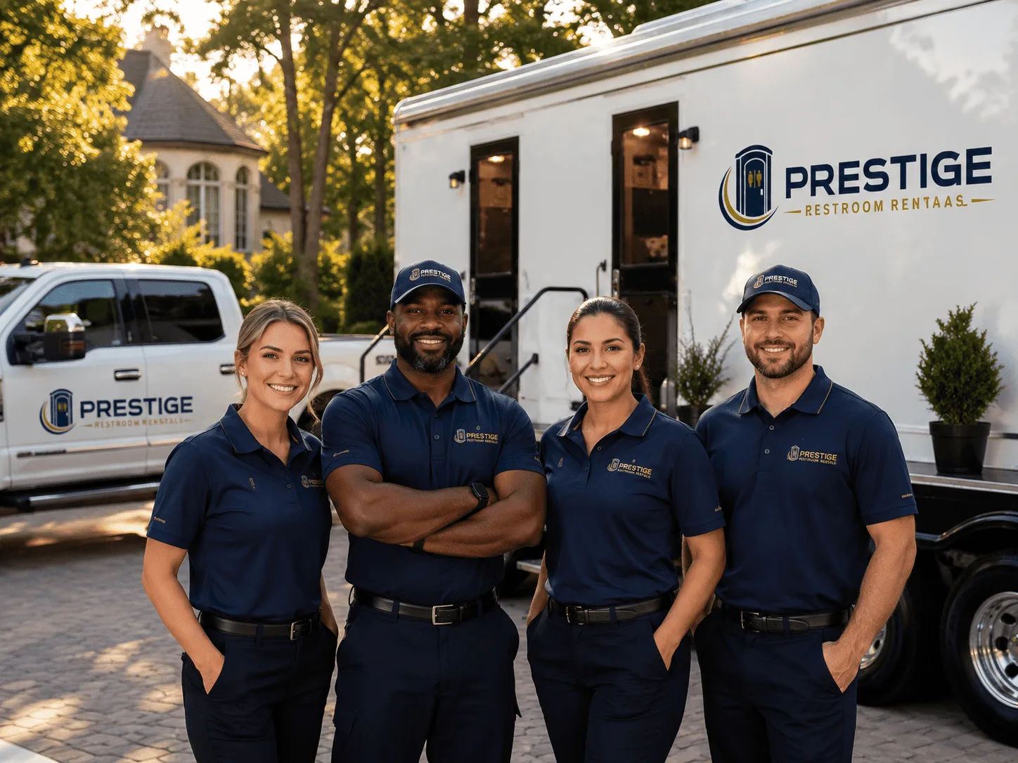 Trusted Luxury Portable Restrooms company in Edwards, IL